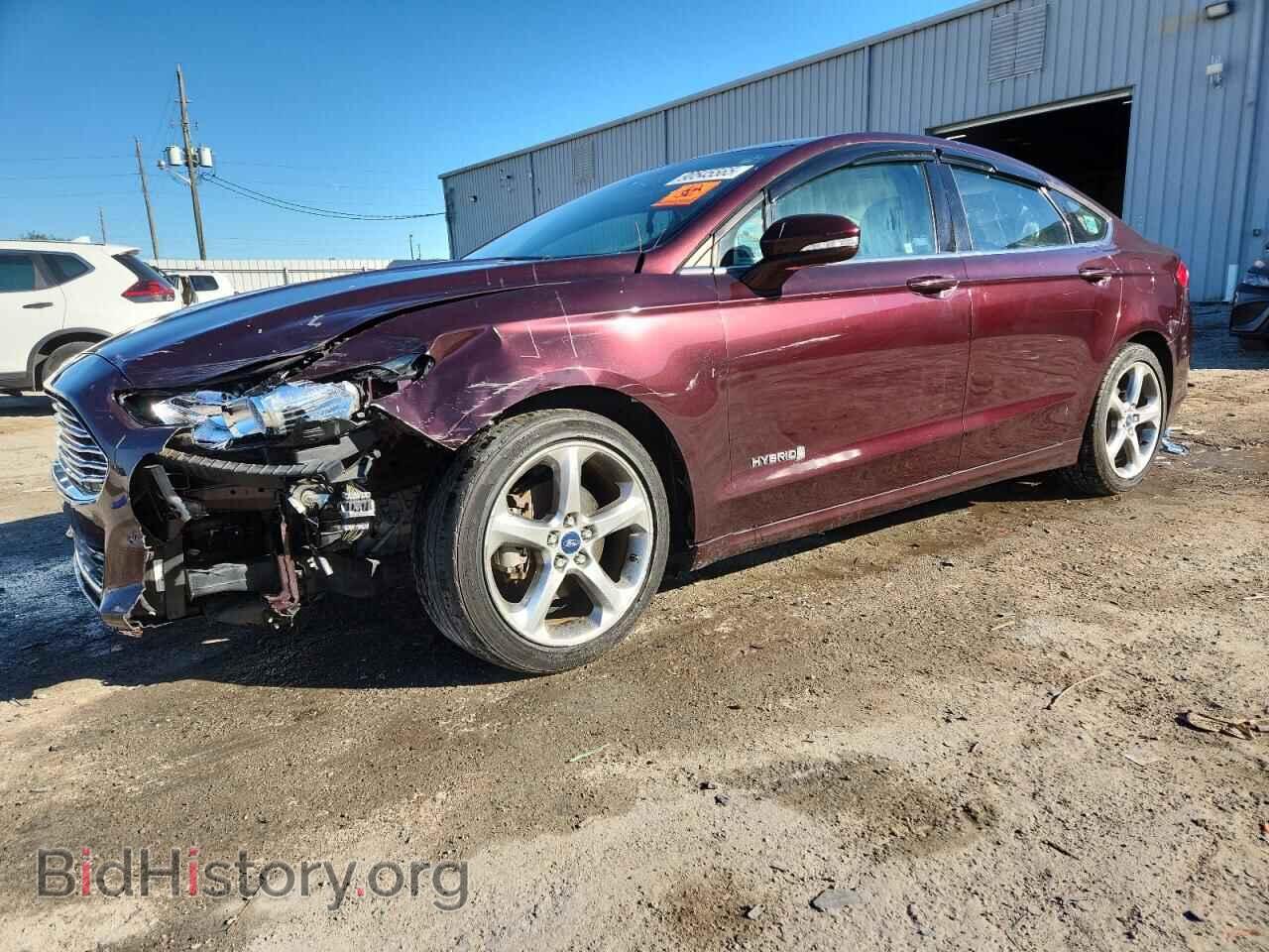 Фотография 3FA6P0LU6DR167544 - FORD FUSION 2013
