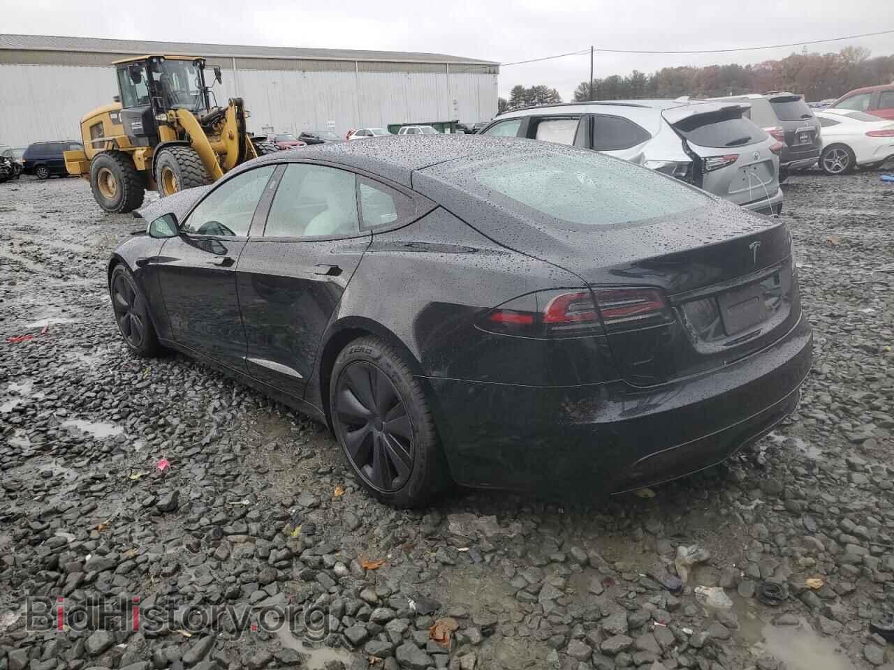 2022 TESLA MODEL S - VIN: 5YJSA1E59NF487207 - Фото 2