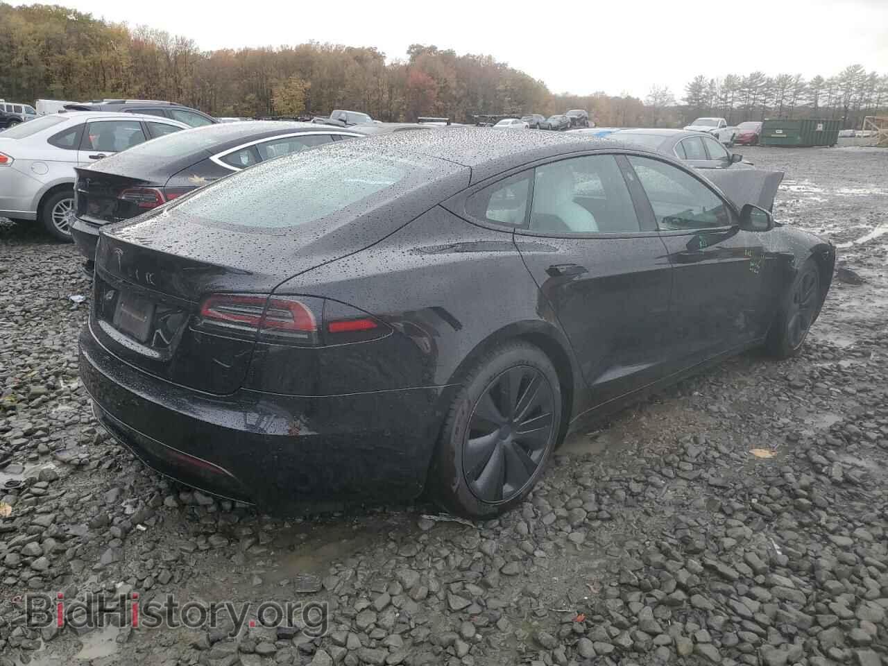 2022 TESLA MODEL S - VIN: 5YJSA1E59NF487207 - Фото 3