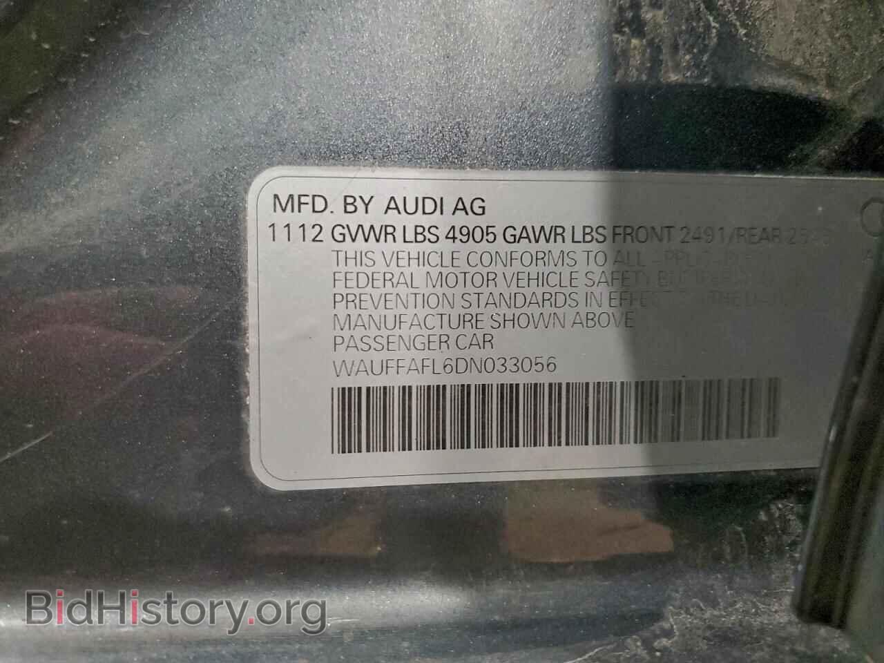 2013 AUDI A4 - VIN: WAUFFAFL6DN033056 - Фото 12