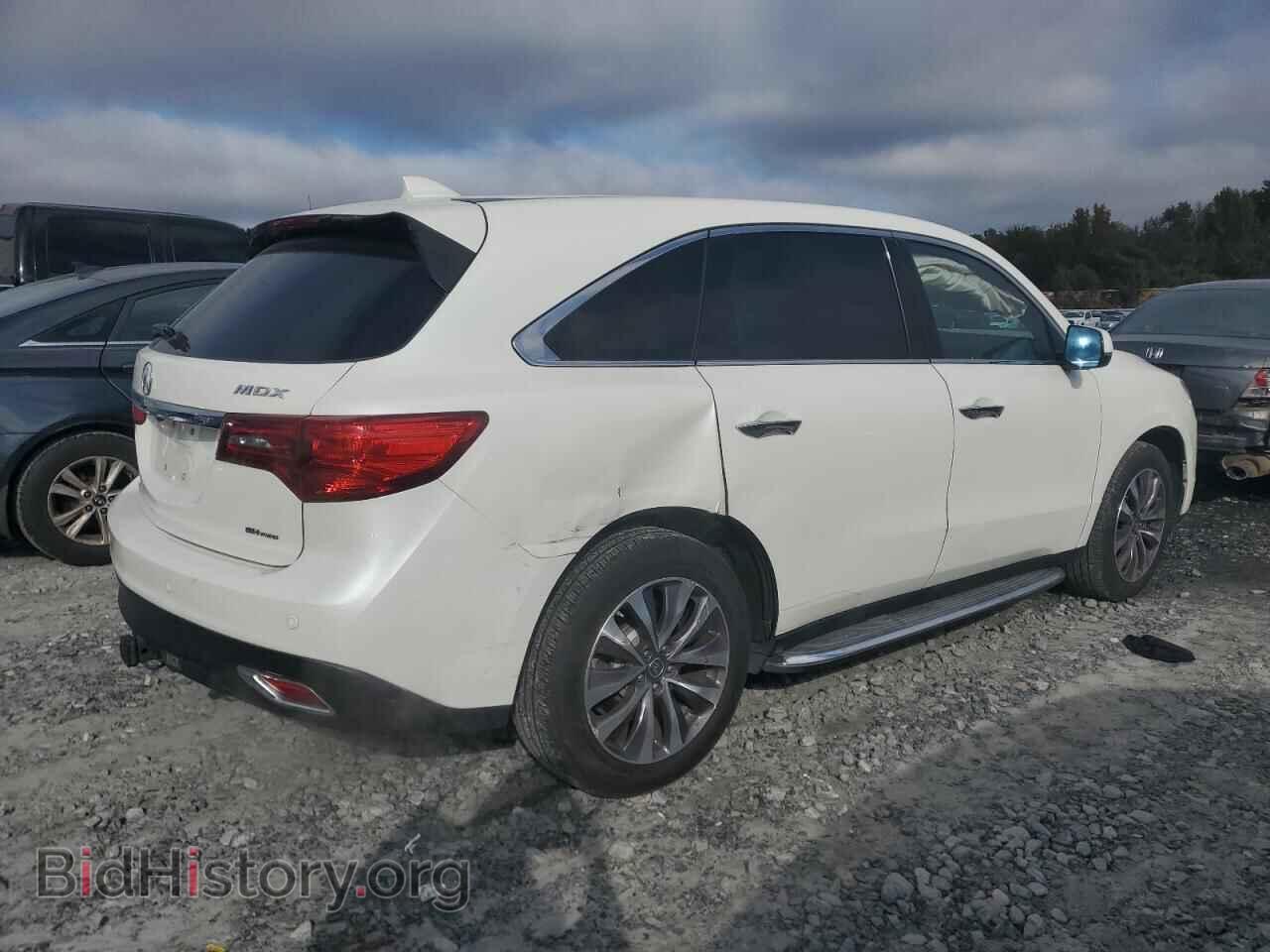 2016 ACURA MDX - VIN: 5FRYD4H41GB054357 - Фото 3