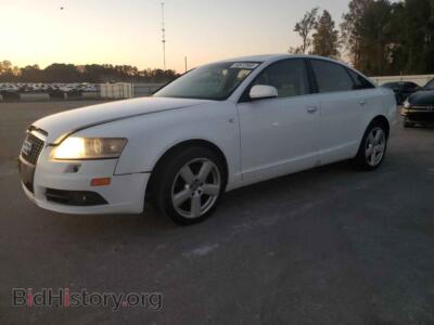 2008 Audi A6 3.2 Quattro, белый — VIN WAUDH74F58N170237, Copart