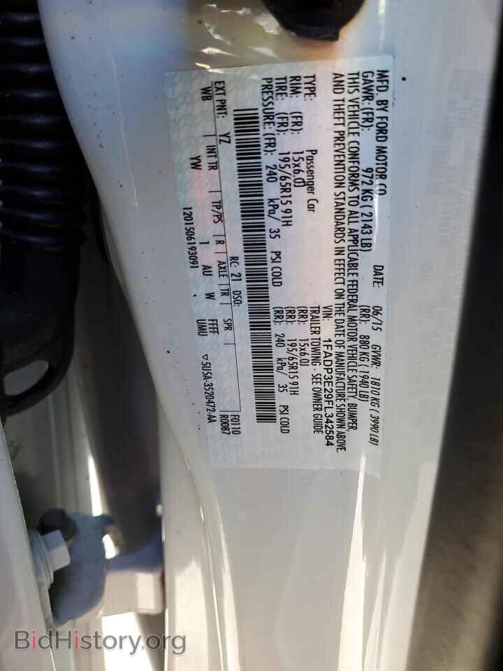 2015 FORD FOCUS - VIN: 1FADP3E29FL342584 - Photo 12