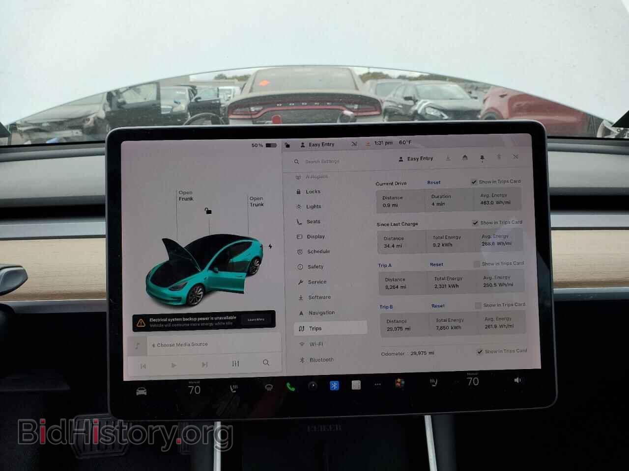 2019 TESLA MODEL 3 - VIN: 5YJ3E1EA5KF476383 - Фото 9