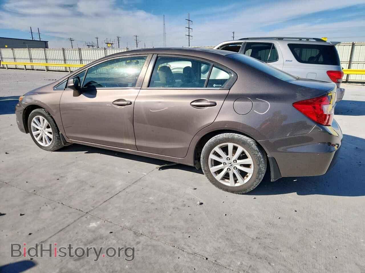 2012 HONDA CIVIC - VIN: 2HGFB2F97CH550268 - Фото 2
