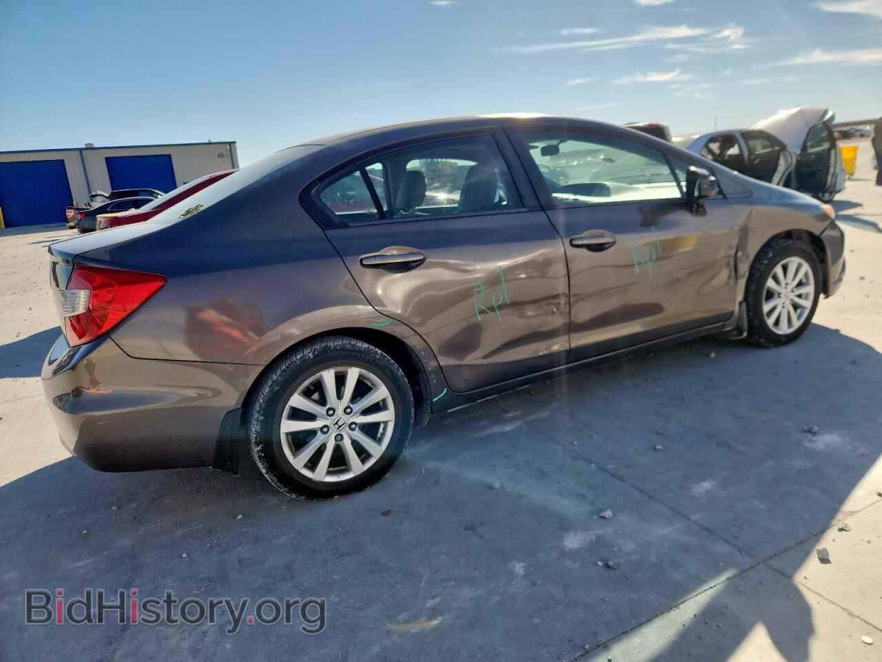 2012 HONDA CIVIC - VIN: 2HGFB2F97CH550268 - Фото 3