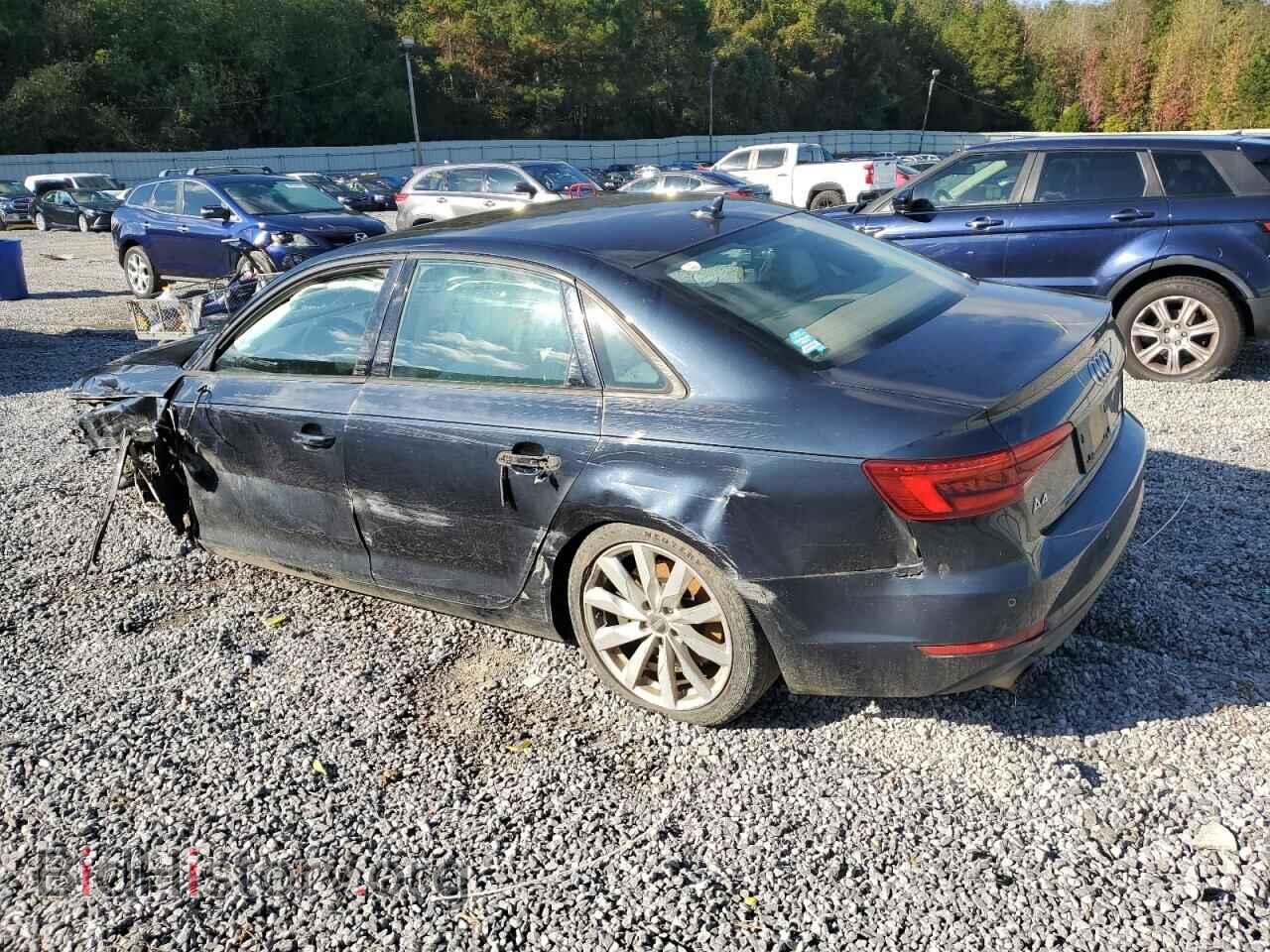 2017 AUDI A4 - VIN: WAUGNAF45HN004959 - Фото 2