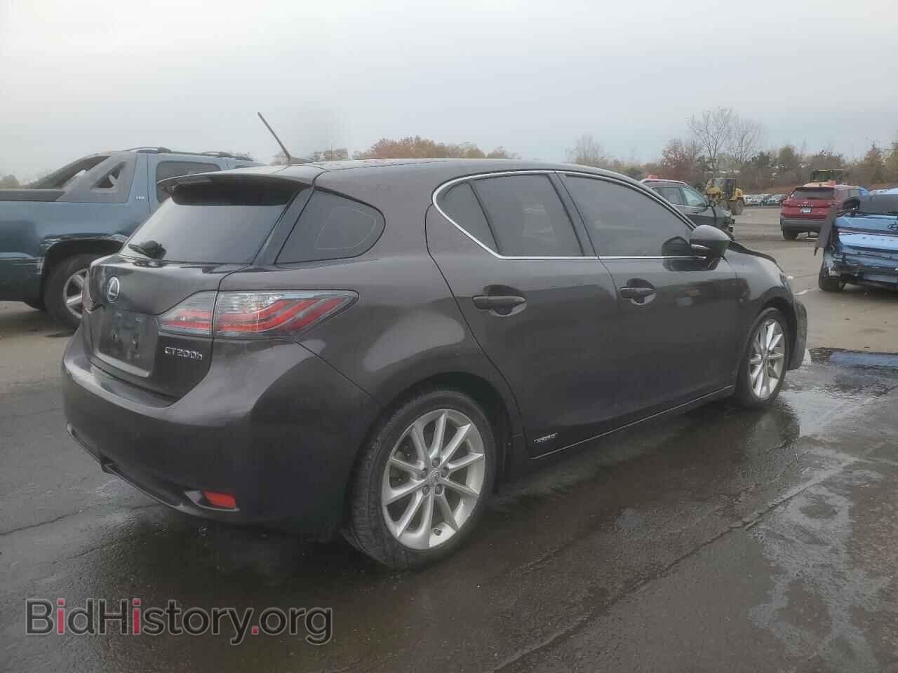 2012 LEXUS CT 200 - VIN: JTHKD5BHXC2106704 - Фото 3