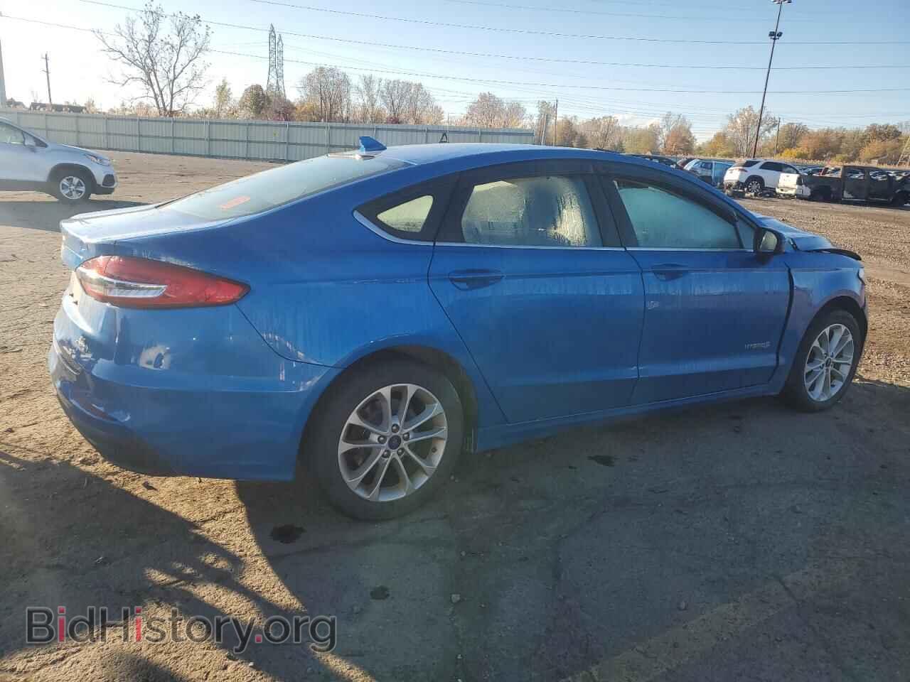 2019 FORD FUSION - VIN: 3FA6P0LU8KR166747 - Фото 3