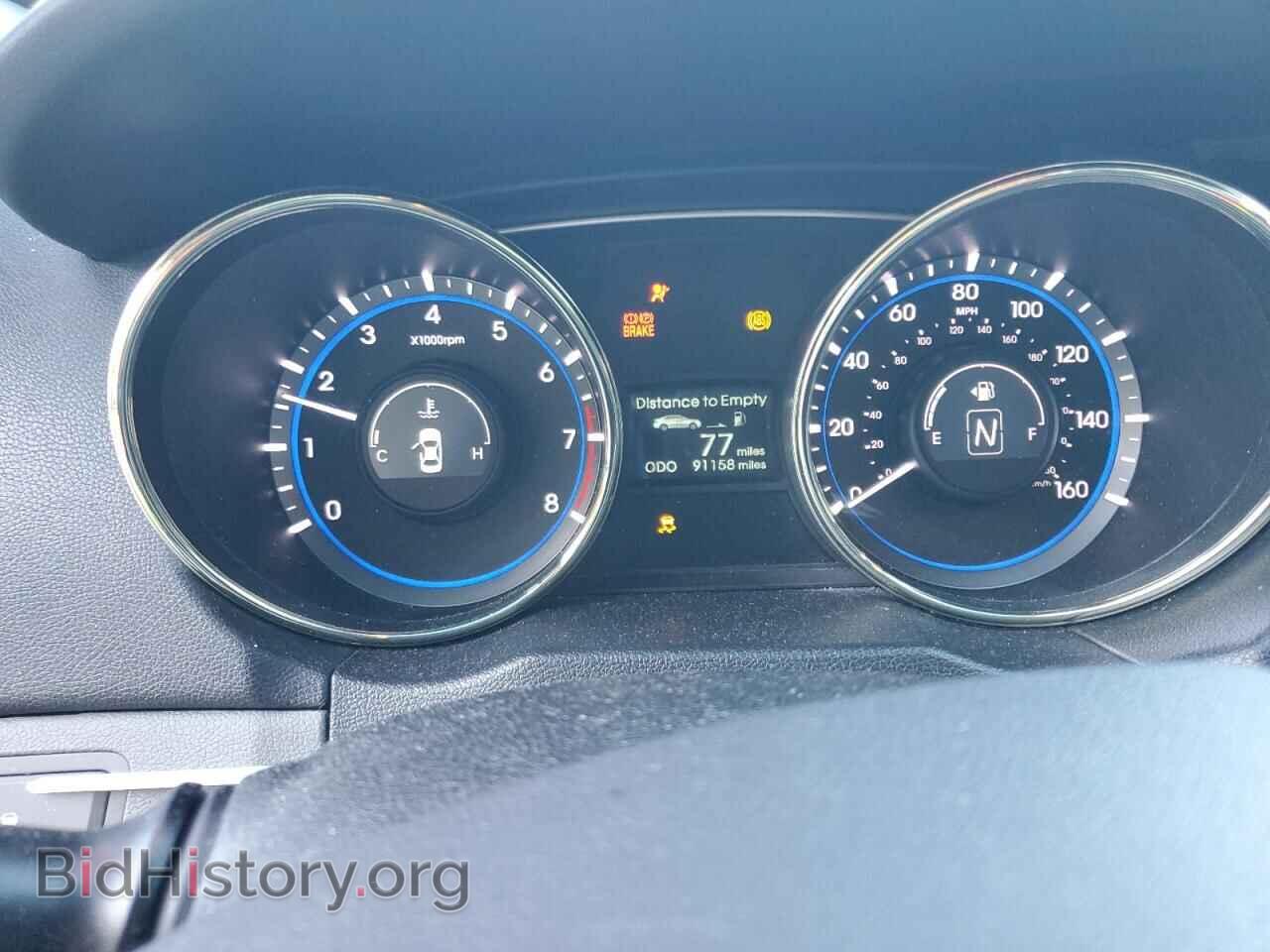2012 HYUNDAI SONATA - VIN: 5NPEC4AC7CH376442 - Фото 9