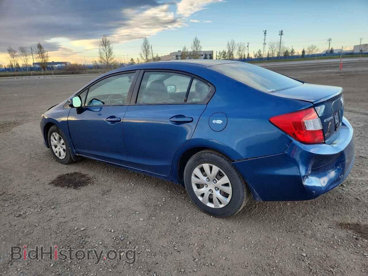 2012 HONDA CIVIC - VIN: 2HGFB2F41CH017756 - Фото 2
