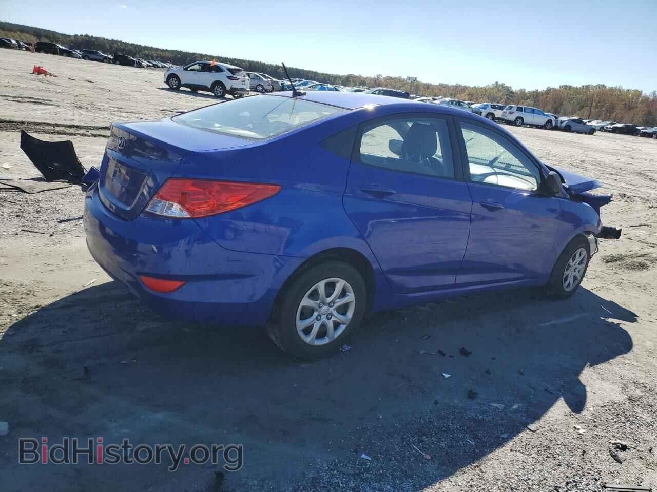 2014 HYUNDAI ACCENT - VIN: KMHCT4AE2EU710955 - Фото 3