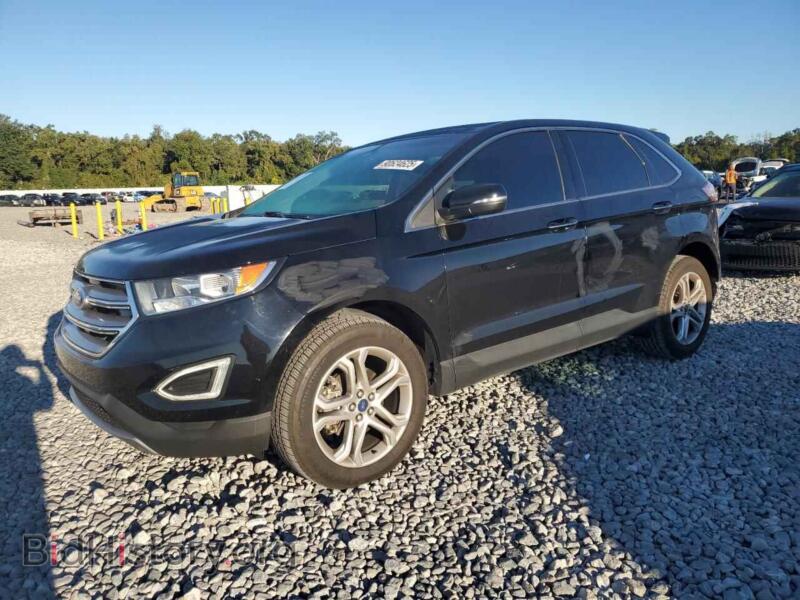 2018 Ford EDGE Titanium (VIN 2FMPK3K94JBB41476) — фото 1 из 14, Copart, повреждение: задняя часть