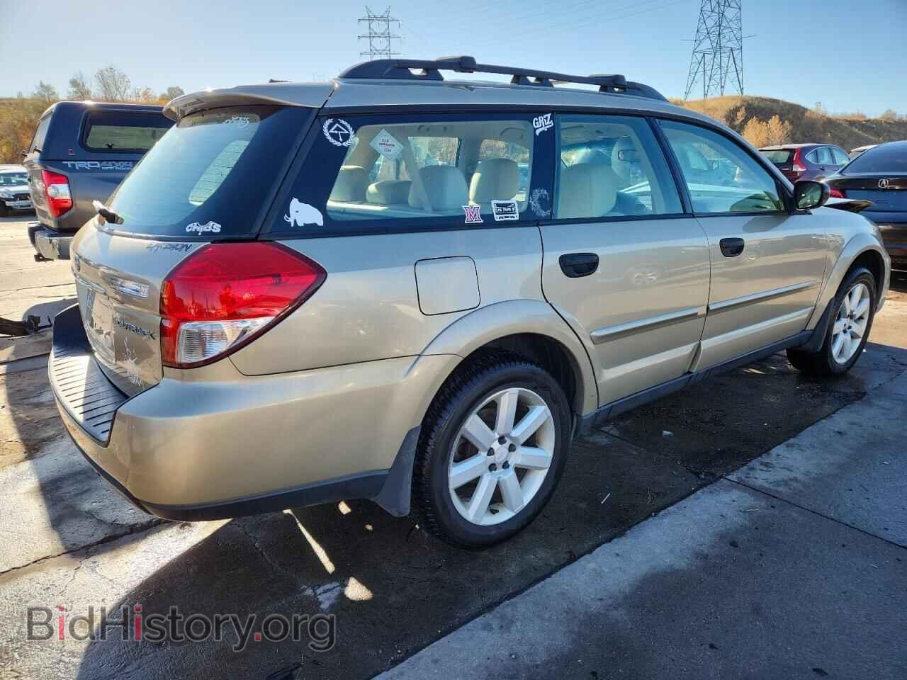 2009 SUBARU OUTBACK - VIN: 4S4BP61C397322874 - Фото 3