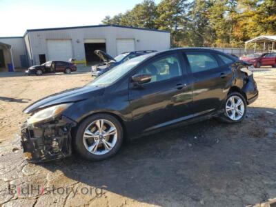 2014 Ford FOCUS SE, black — VIN 1FADP3F21EL236644, Copart
