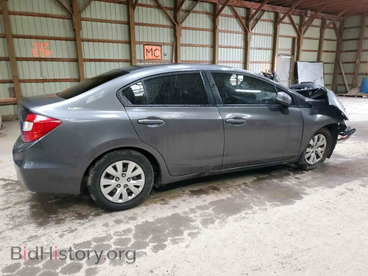 2012 HONDA CIVIC - VIN: 2HGFB2F46CH047643 - Фото 3