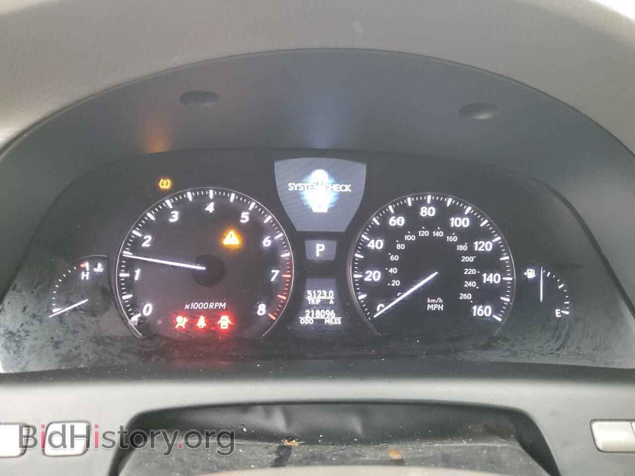 2010 LEXUS LS460 - VIN: JTHDL5EF8A5002181 - Фото 9