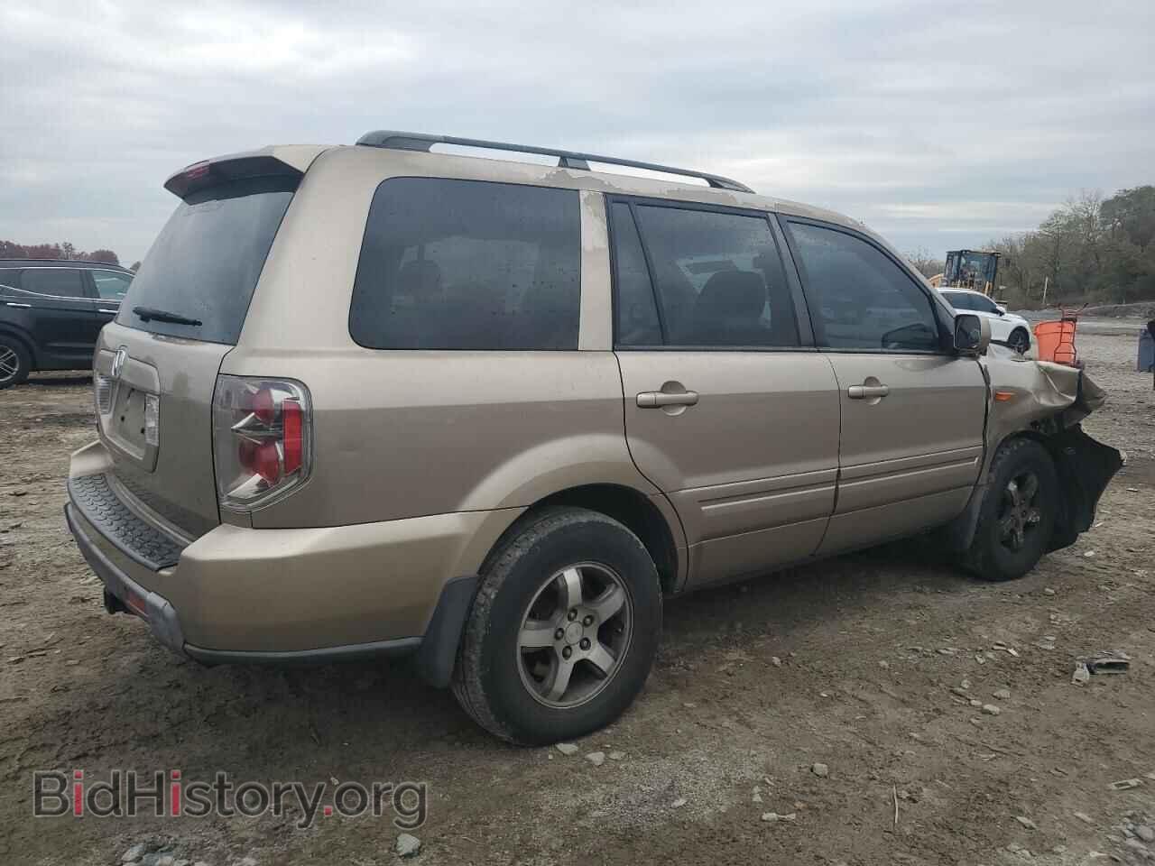 2007 HONDA PILOT - VIN: 5FNYF28467B001394 - Фото 3