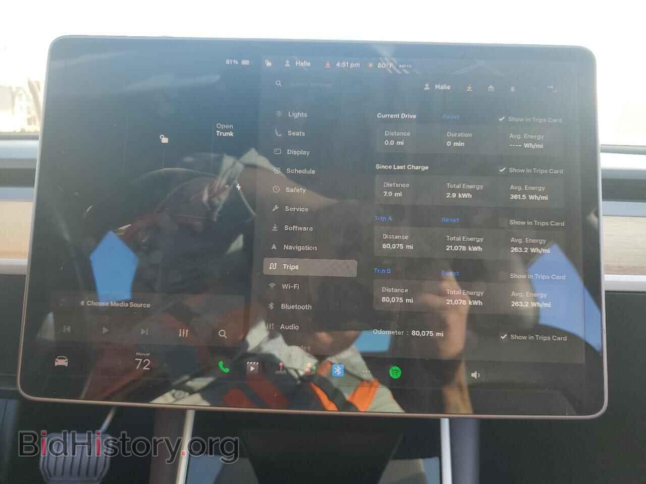 2018 TESLA MODEL 3 - VIN: 5YJ3E1EA7JF095651 - Фото 9