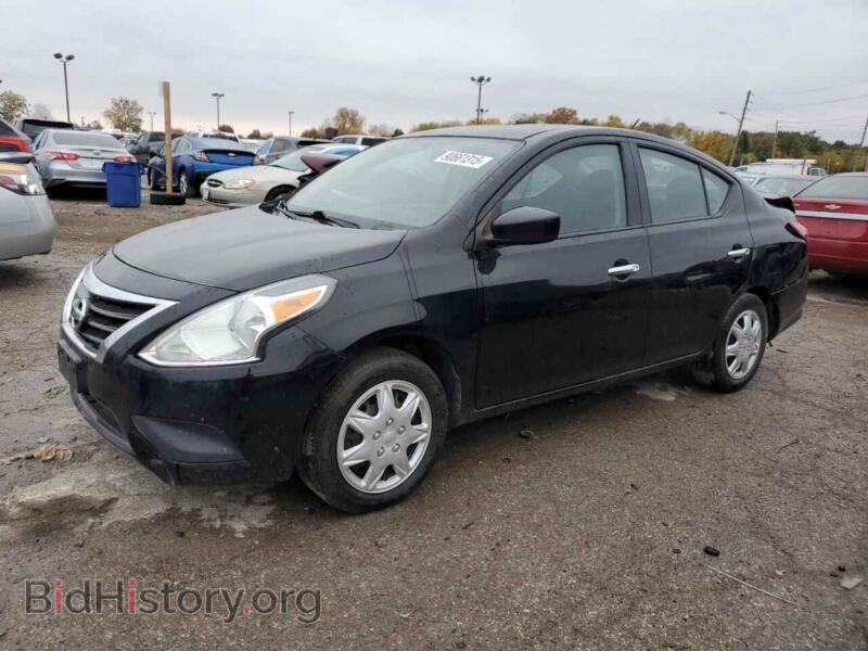 2019 Nissan VERSA S (VIN 3N1CN7AP3KL845162) — photo 1 of 12, Copart, damage: rear end