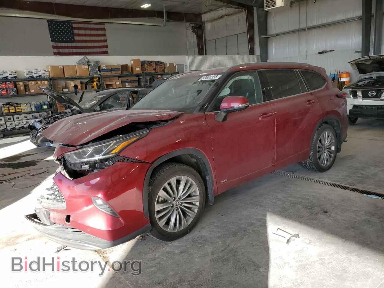 Фотография 5TDEBRCH3PS110683 - TOYOTA HIGHLANDER 2023