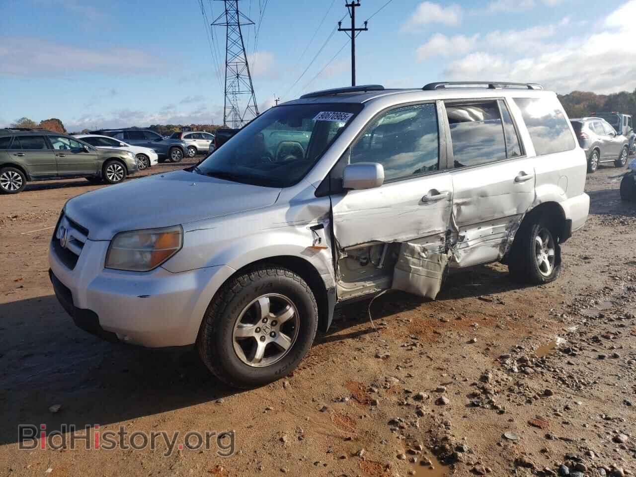 Photo 5FNYF28507B020225 - HONDA PILOT 2007