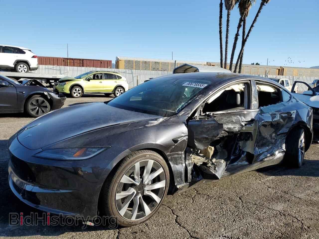 Photo 5YJ3E1EA6RF740866 - TESLA MODEL 3 2024