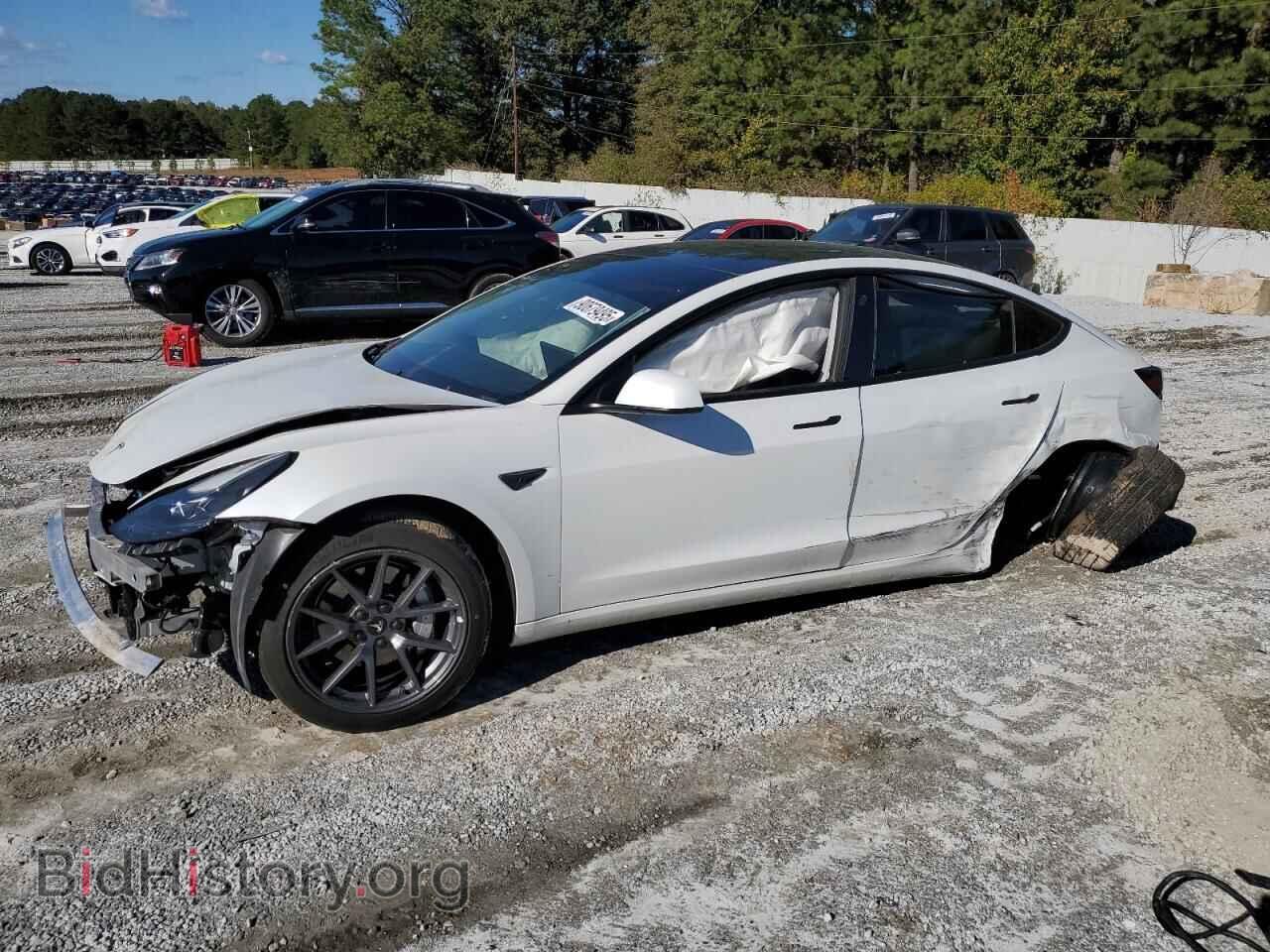 Photo 5YJ3E1EA0MF051740 - TESLA MODEL 3 2021