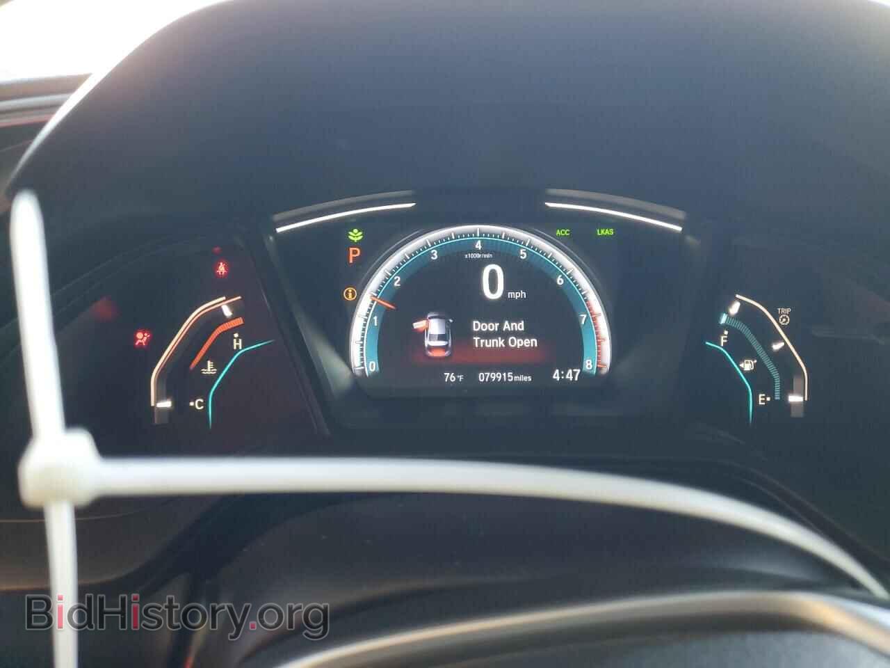 2019 HONDA CIVIC - VIN: 19XFC2F63KE207355 - Фото 9