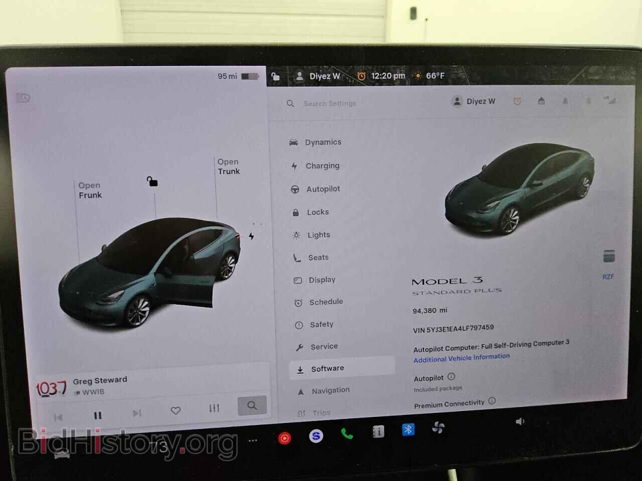 2020 TESLA MODEL 3 - VIN: 5YJ3E1EA4LF797459 - Photo 9