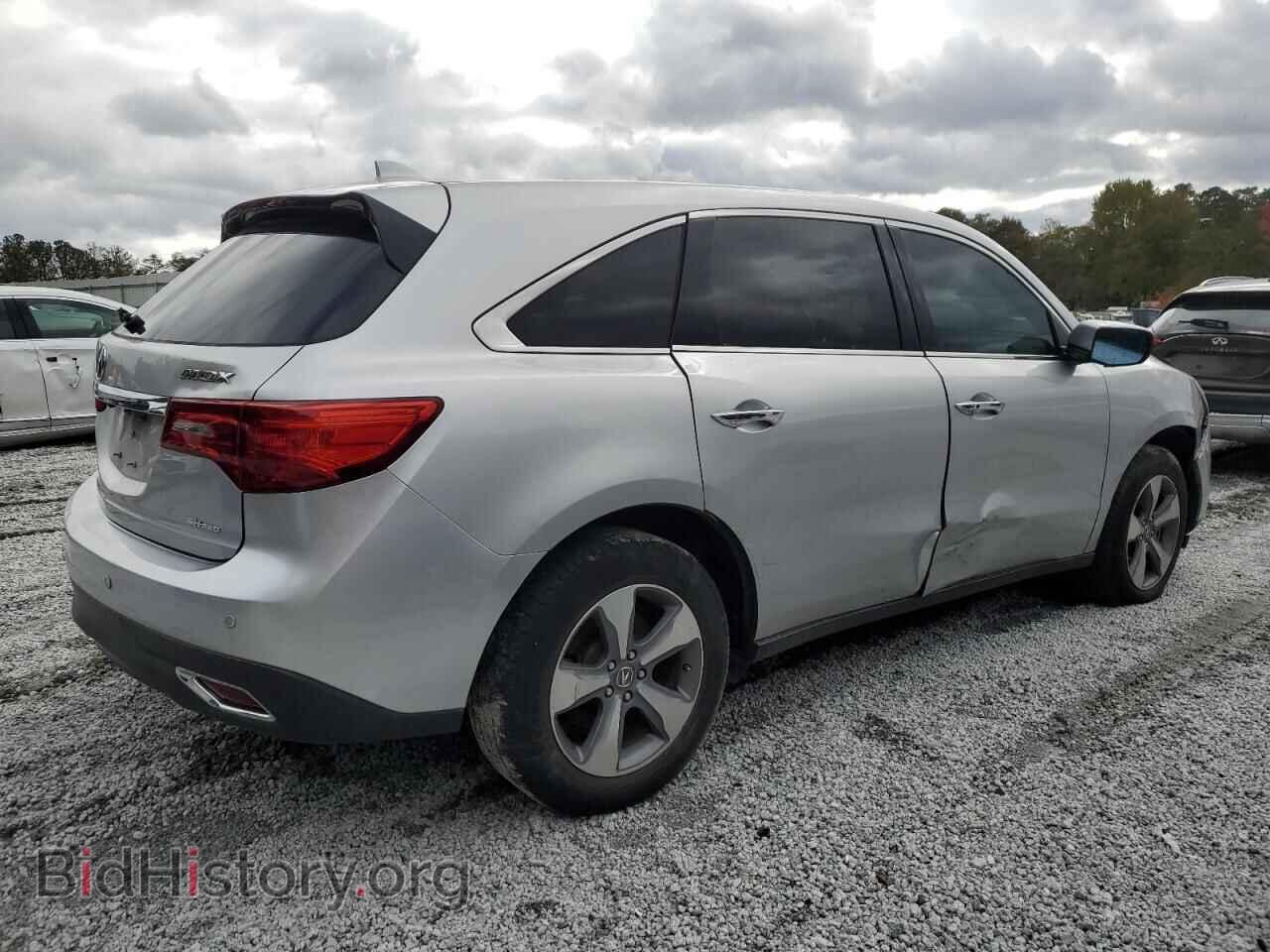 2014 ACURA MDX - VIN: 5FRYD4H26EB015954 - Фото 3