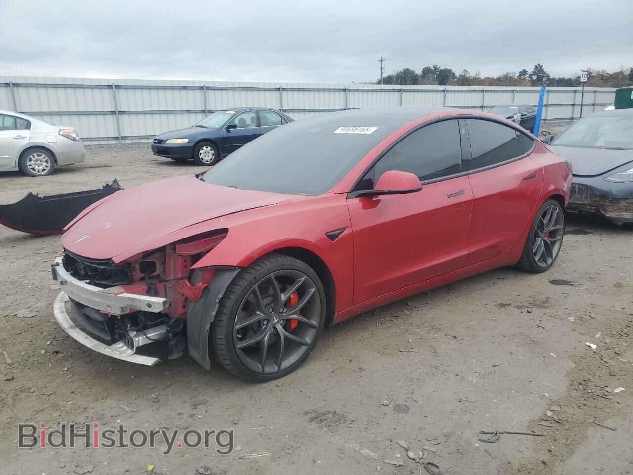 Photo 5YJ3E1EC7MF926295 - TESLA MODEL 3 2021
