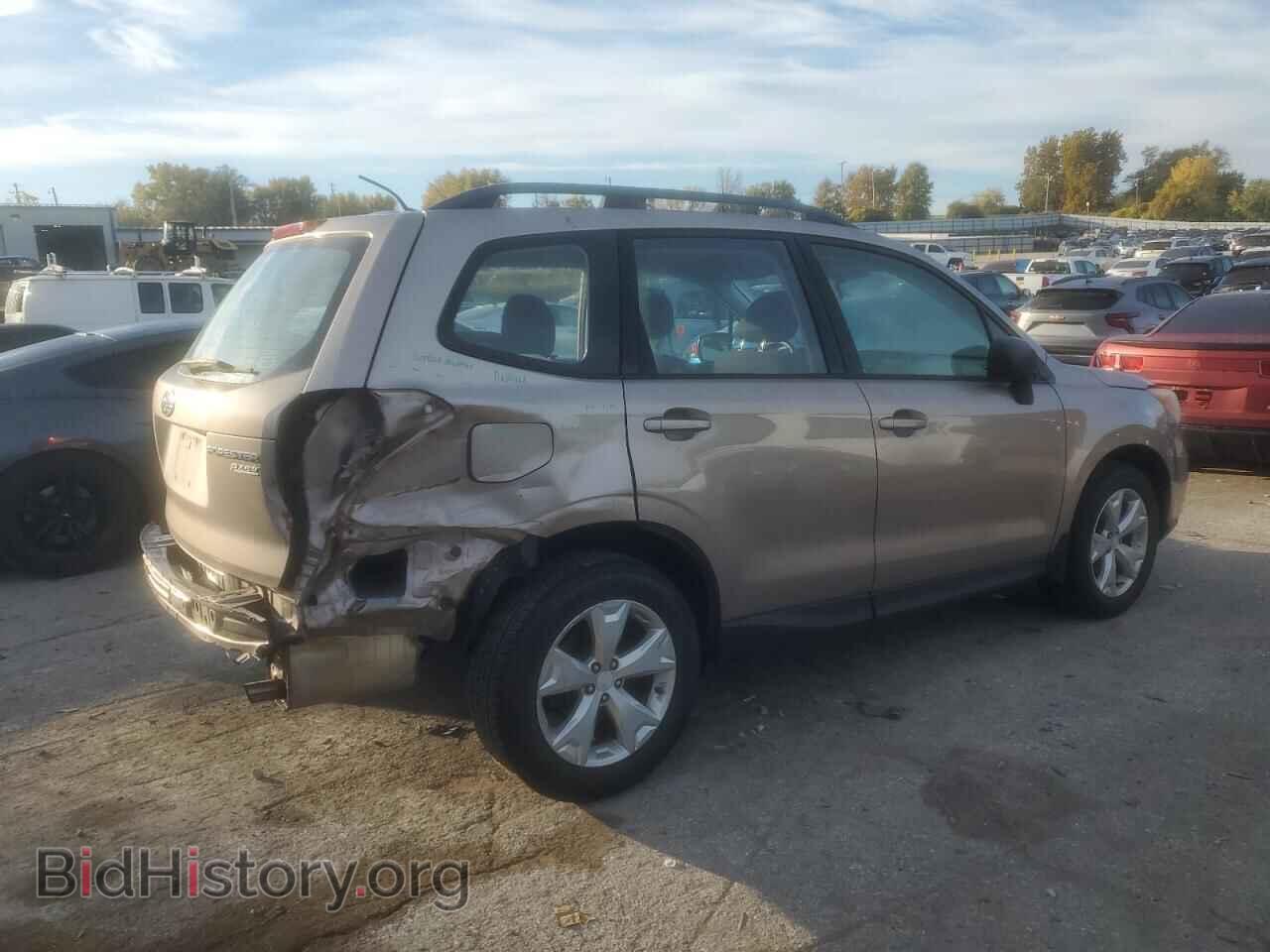 2015 SUBARU FORESTER - VIN: JF2SJABC7FH416173 - Фото 3