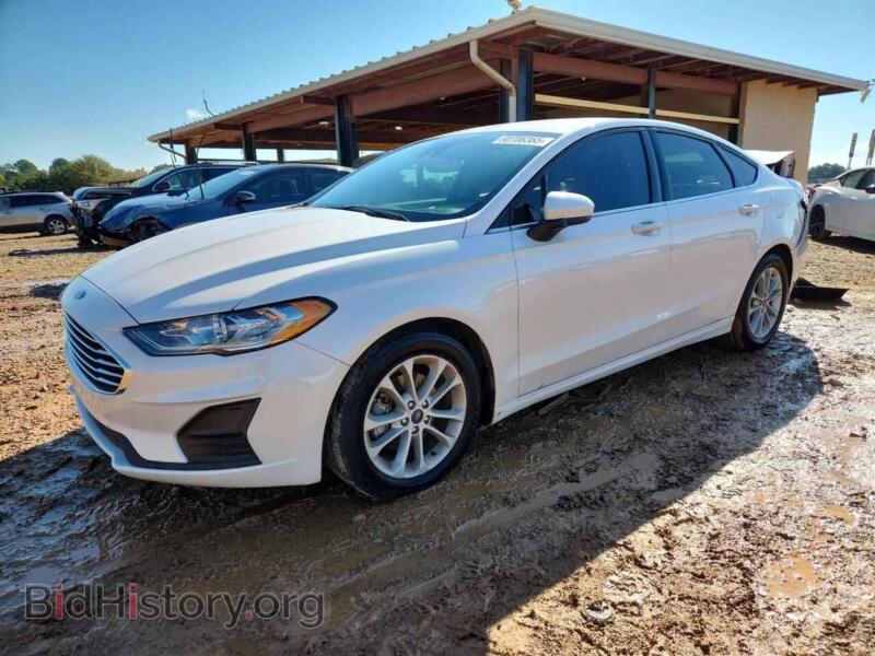 2020 Ford FUSION SE (VIN 3FA6P0HD7LR251301) — photo 1 of 13, Copart, damage: rear end