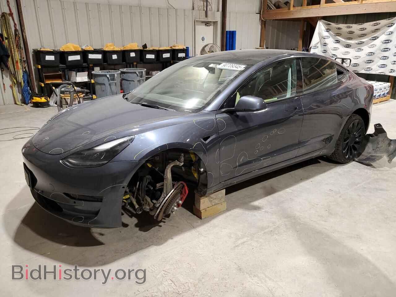 Фотография 5YJ3E1EC7NF358812 - TESLA MODEL 3 2022
