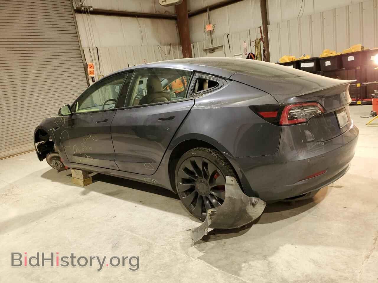 2022 TESLA MODEL 3 - VIN: 5YJ3E1EC7NF358812 - Фото 2