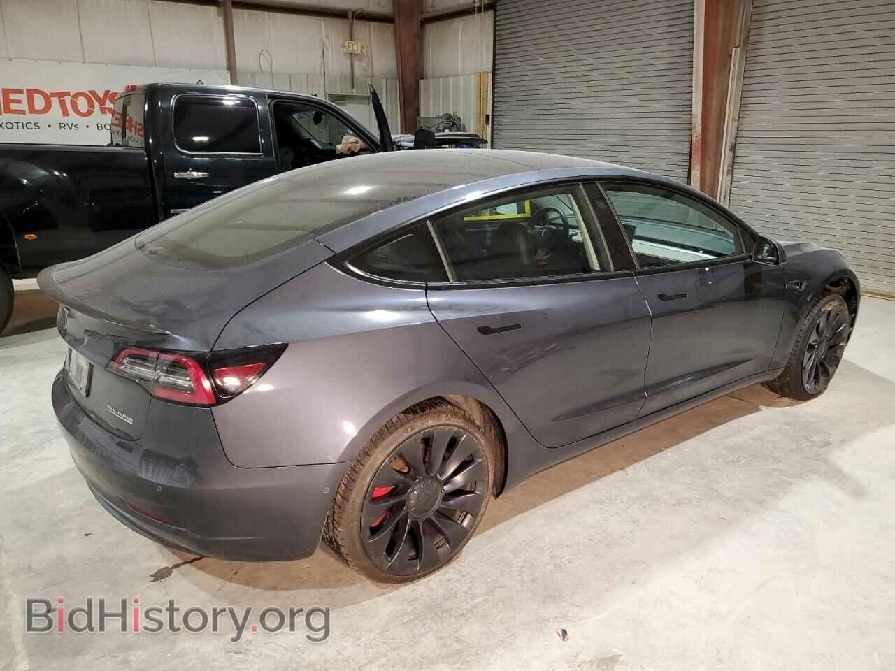 2022 TESLA MODEL 3 - VIN: 5YJ3E1EC7NF358812 - Фото 3