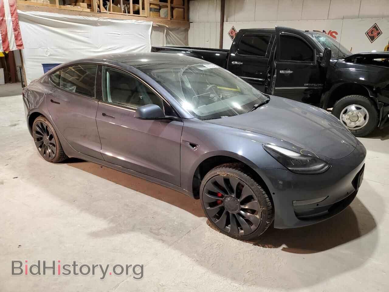2022 TESLA MODEL 3 - VIN: 5YJ3E1EC7NF358812 - Фото 4
