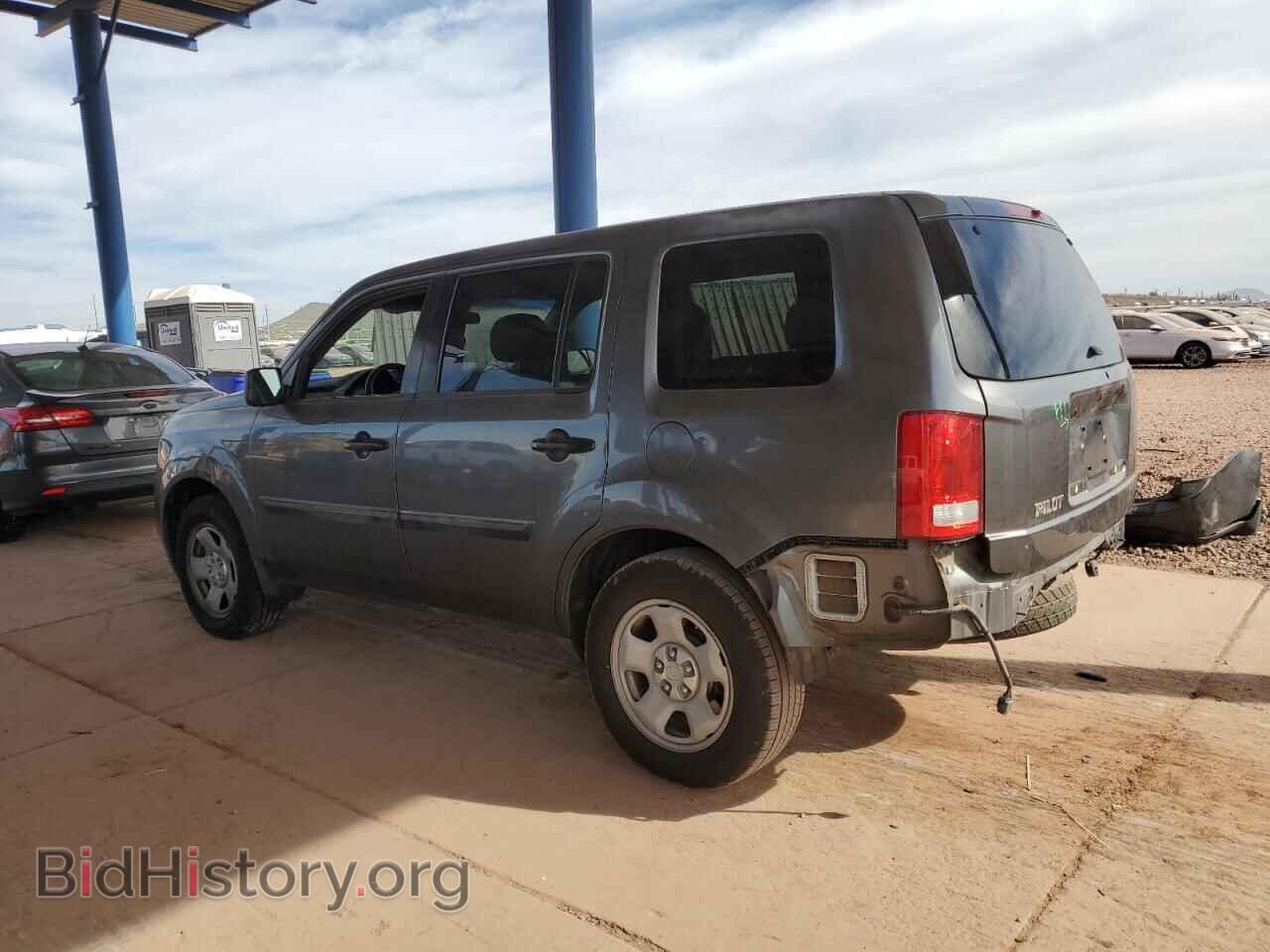 2013 HONDA PILOT - VIN: 5FNYF3H27DB039023 - Фото 2