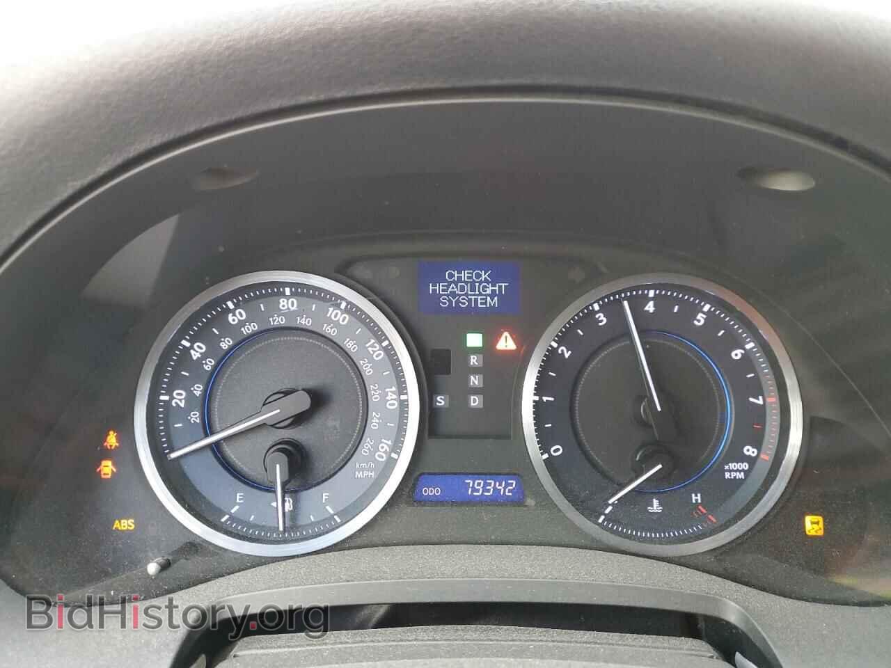2011 LEXUS IS - VIN: JTHBF5C21B5155033 - Photo 9