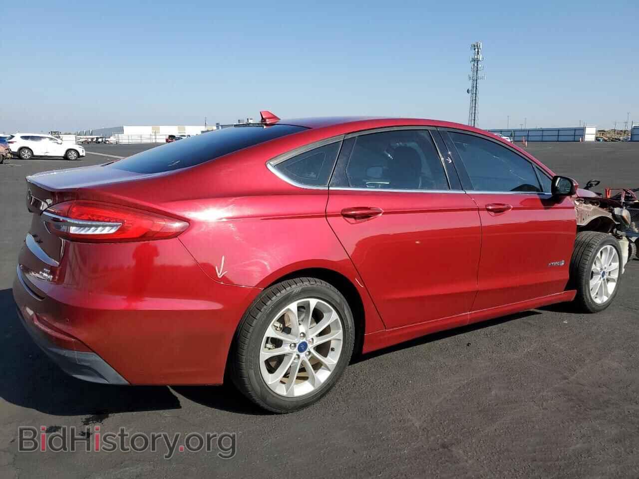 2019 FORD FUSION - VIN: 3FA6P0LU7KR225657 - Фото 3