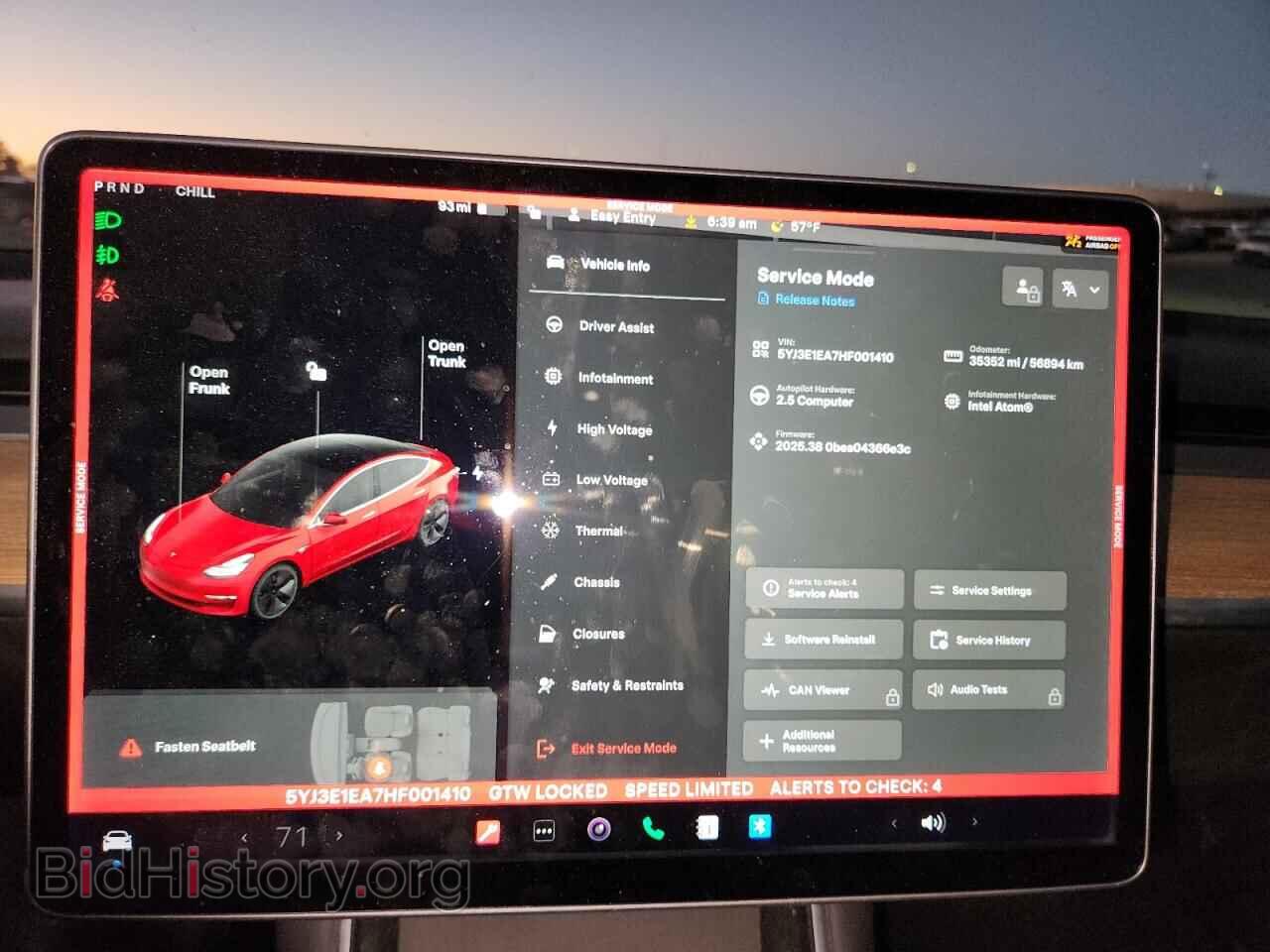 2017 TESLA MODEL 3 - VIN: 5YJ3E1EA7HF001410 - Photo 9