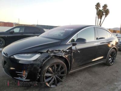 2019 Tesla MODEL X, black — VIN 5YJXCBE24KF212979, Copart