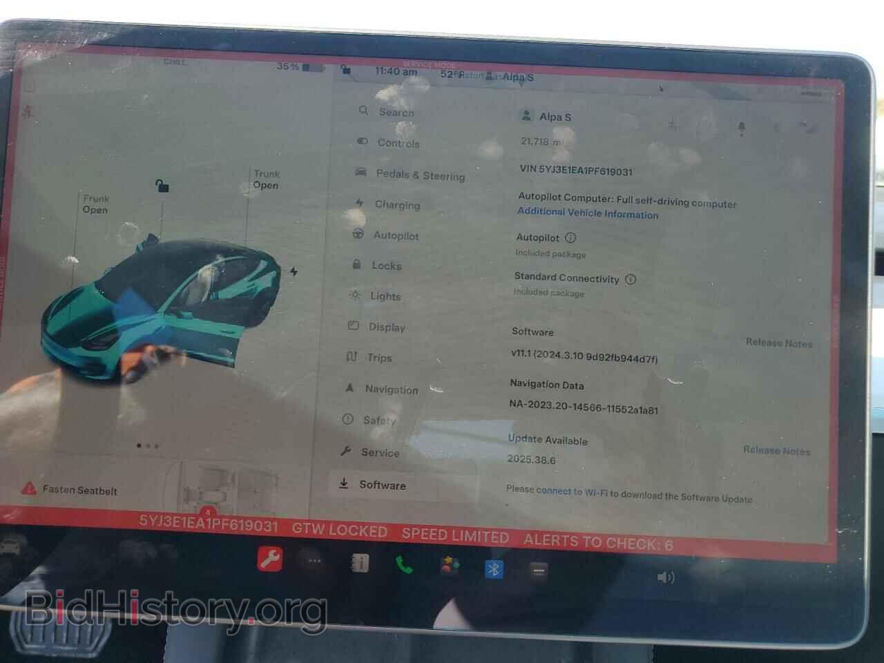 2023 TESLA MODEL 3 - VIN: 5YJ3E1EA1PF619031 - Фото 9