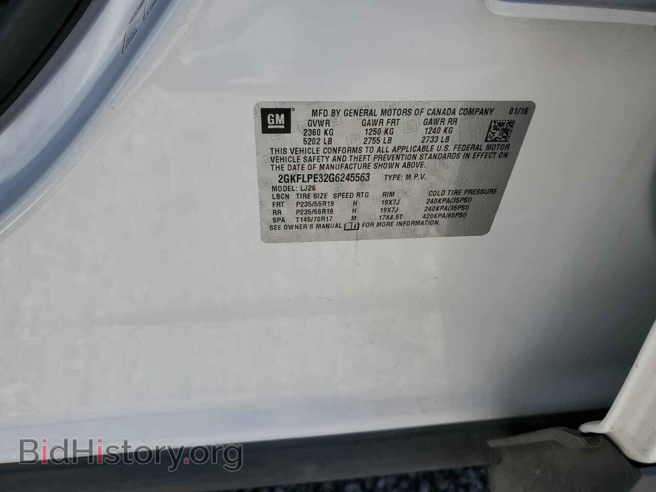 2016 GMC TERRAIN - VIN: 2GKFLPE32G6245563 - Photo 14