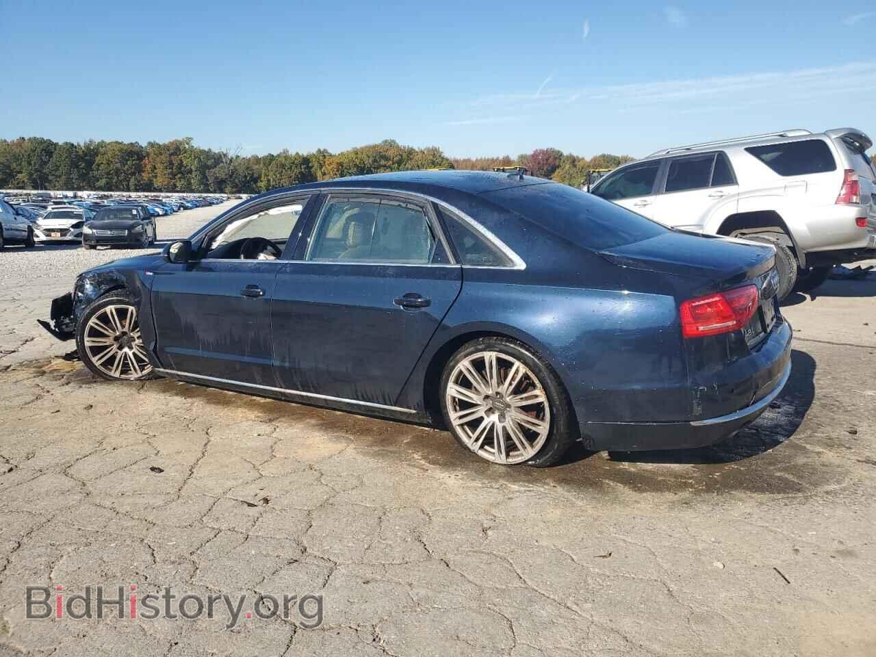 2014 AUDI A8 - VIN: WAURMAFD2EN004635 - Фото 2