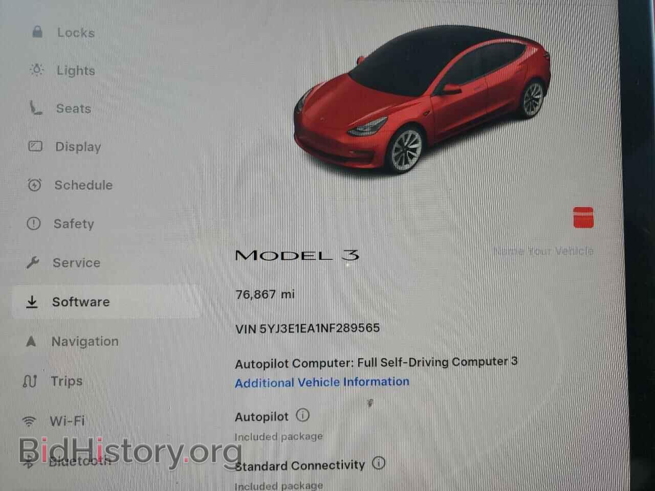 2022 TESLA MODEL 3 - VIN: 5YJ3E1EA1NF289565 - Photo 9