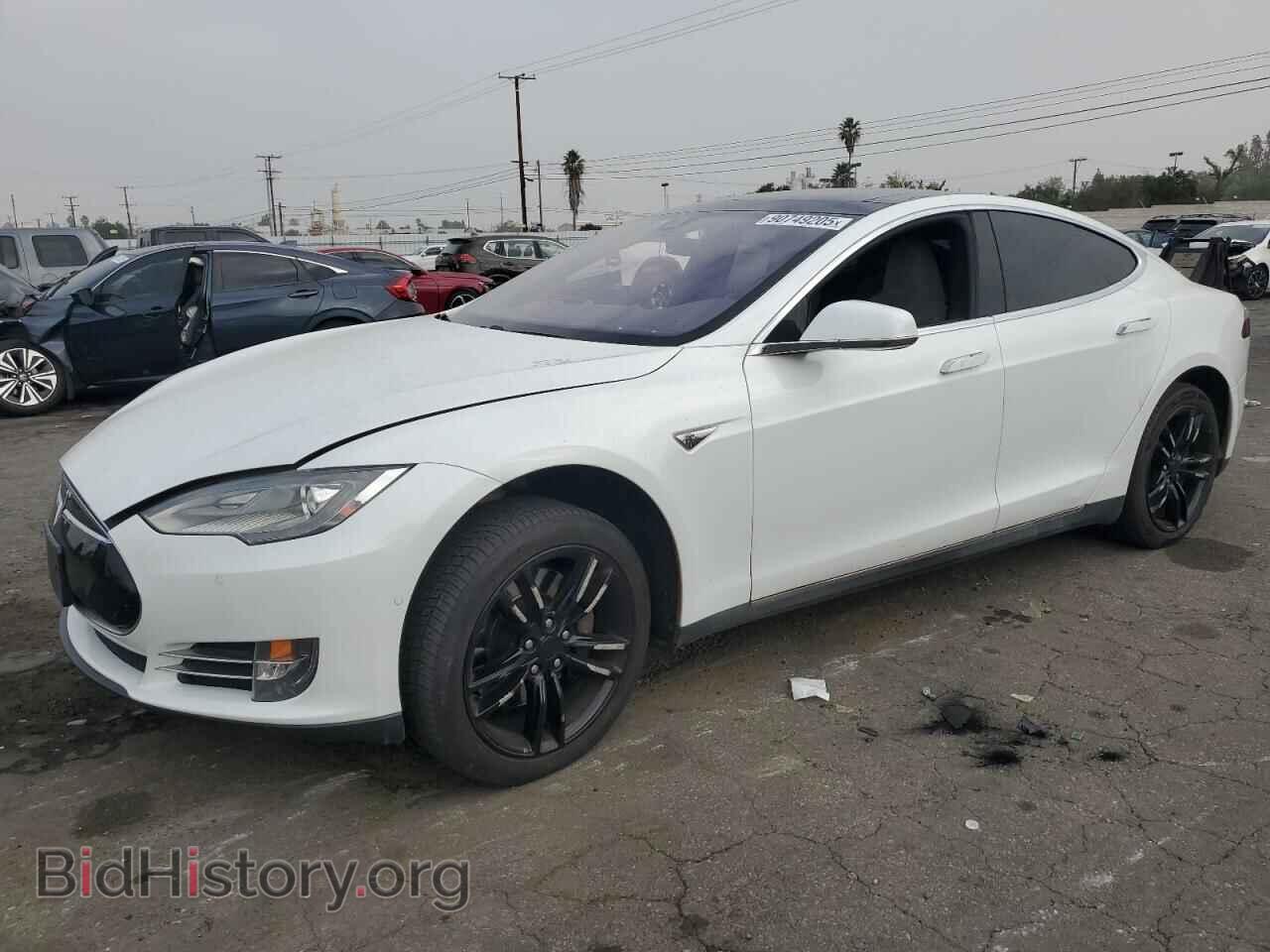 Photo 5YJSA1S28FF088199 - TESLA MODEL S 2015