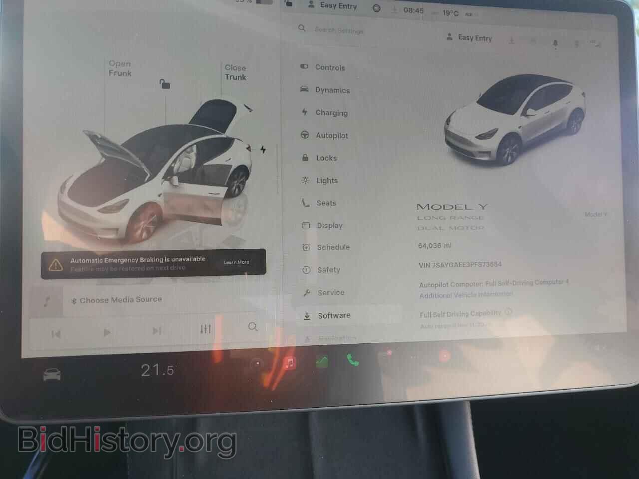 2023 TESLA MODEL Y - VIN: 7SAYGAEE3PF873684 - Photo 9