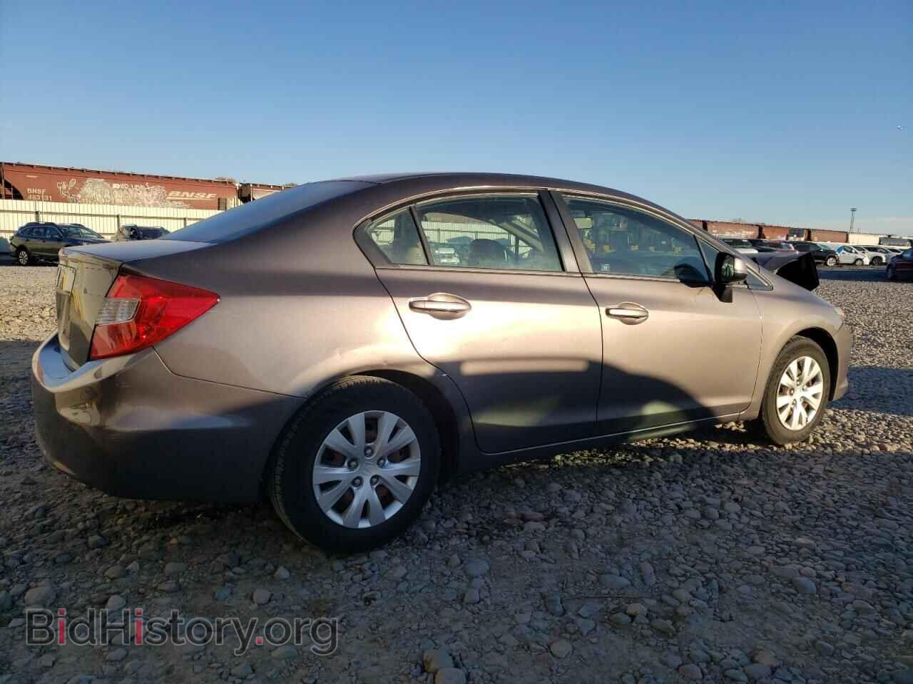 2012 HONDA CIVIC - VIN: 19XFB2F5XCE076596 - Фото 3